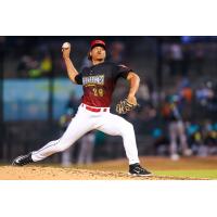 Columbia Fireflies' Luis Polanco in action