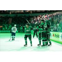 Texas Stars celebrate a goal