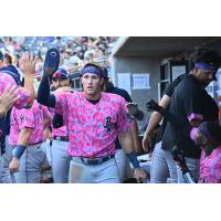 Pensacola Blue Wahoos on game night