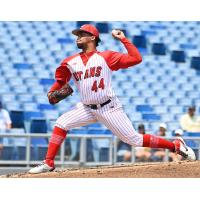 Ottawa Titans pitcher Bryan Peña