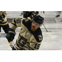 Utah Grizzlies forward Aaron Aragon