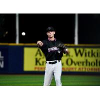 Pensacola Blue Wahoos' Cody Morissette in action