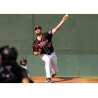 Fargo-Moorhead RedHawks' Tyler Grauer on the mound