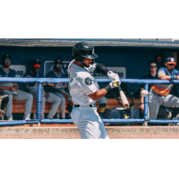 Biloxi Shuckers' Eric Brown Jr. at bat