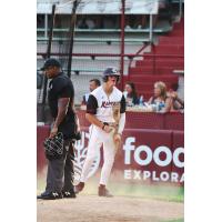 Wisconsin Rapids Rafters Mason Onate on game night