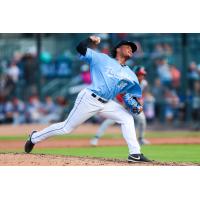 Columbia Fireflies' Jarold Rosado in action