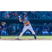 Montgomery Biscuits' Mason Auer at bat