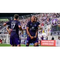 Louisville City FC celebrates win