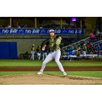 Biloxi Shuckers' Will Childers on the mound