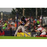 Somerset Patriots' Spencer Jones at bat