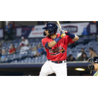 Mississippi Braves' Tyler Tolve at bat