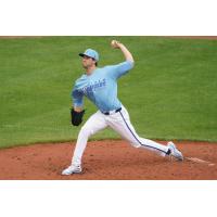 Omaha Storm Chasers pitcher Daniel Lynch IV