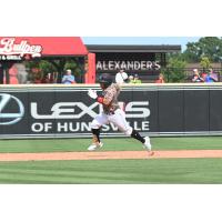 Rocket City Trash Pandas outfielder Gustavo Campero