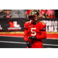 Vegas Knight Hawks defensive back Bryce Hampton