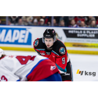 Kelowna Rockets forward Brett Calhoon