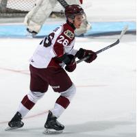 Aiden Young of the Peterborough Petes