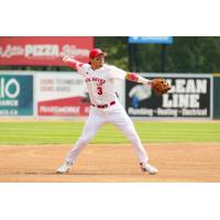 Winnipeg Goldeyes' Ramón Bramasco in action