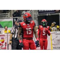 Jacksonville Sharks defensive lineman Xavier Peters