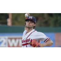 Mississippi Braves' Landon Harper in action