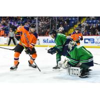 Forward Brayden Guy with the Reading Royals