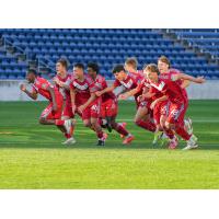 Chicago Fire FC II celebration