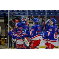 Kitchener Rangers celebrate win