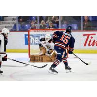 Vancouver Giants goaltender Burke Hood