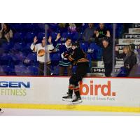 Vancouver Giants' Colton Alain in action