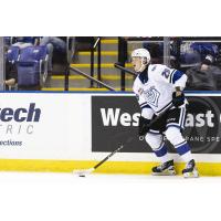 Forward Deagan McMillan with the Victoria Royals