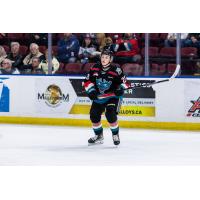 Ethan Mittelstadt with the Kelowna Rockets