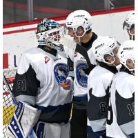 Wenatchee Wild goaltender Daniel Hauser