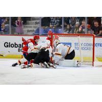 Vancouver Giants battle the Spokane Chiefs