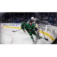 Texas Stars forward Antonio Stranges vs. the Ontario Reign