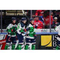 Saginaw Spirit on game night