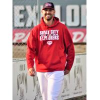 Sean Rackoski with the Sioux City Explorers