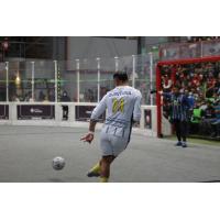 San Diego Sockers' Kristian Quintana in action