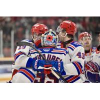 Kitchener Rangers celebrate win