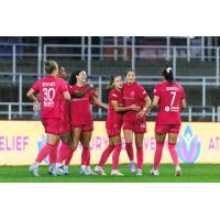 North Carolina Courage on game night