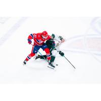 Spokane Chiefs center Berkly Catton vs. the Everett Silvertips