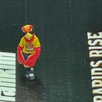 Grand Rapids Rise mascot ember