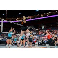 Columbus Fury opposite hitter Morgan Lewis