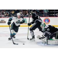 Tahoe Knight Monsters battle the Idaho Steelheads