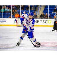 Defenseman Pierson Brandon with UMass-Lowell