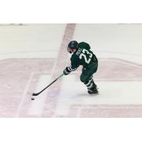 Defenseman Ian Pierce with Dartmouth