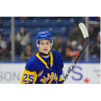 Saskatoon Blades forward Cooper Williams