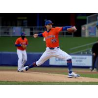 Syracuse Mets pitcher Dom Hamel