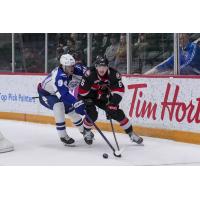Syracuse Crunch forward Conor Geekie vs. the Belleville Senators