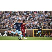 Chattanooga FC battles the Chattanooga Red Wolves in front of a big crowd