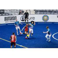 St. Louis Ambush battle for possession against the Chihuahua Savage