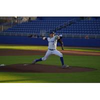 Dunedin Blue Jays' Khal Stephen in action